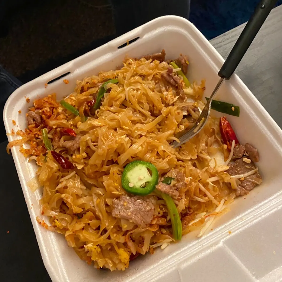 Beef Pad Thai