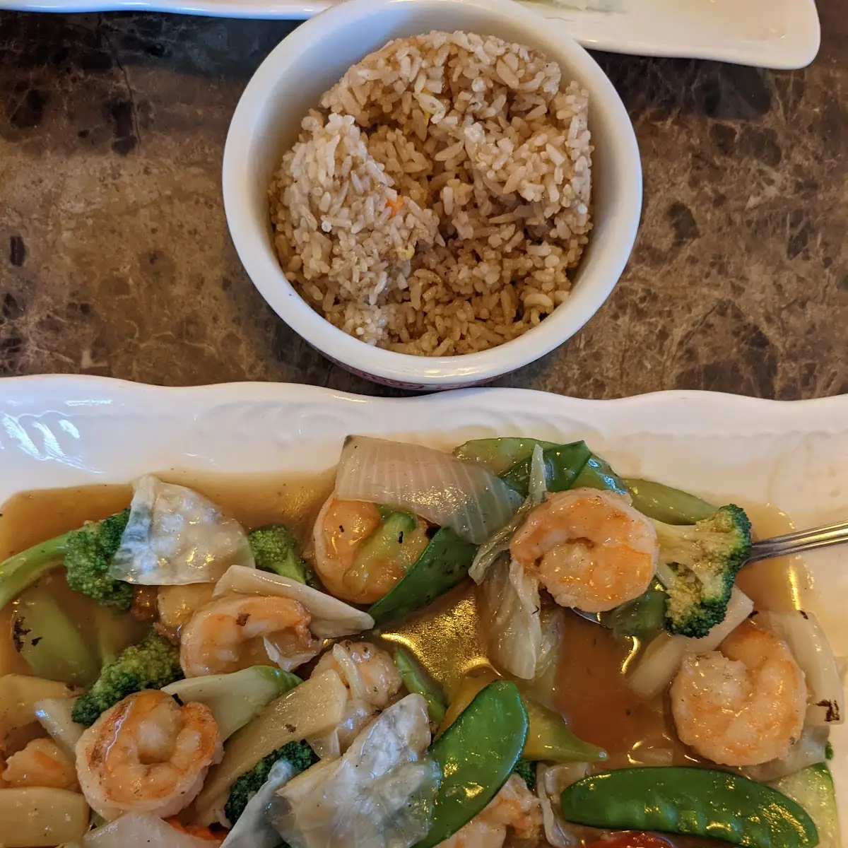 Shrimp with Mixed Vegetables