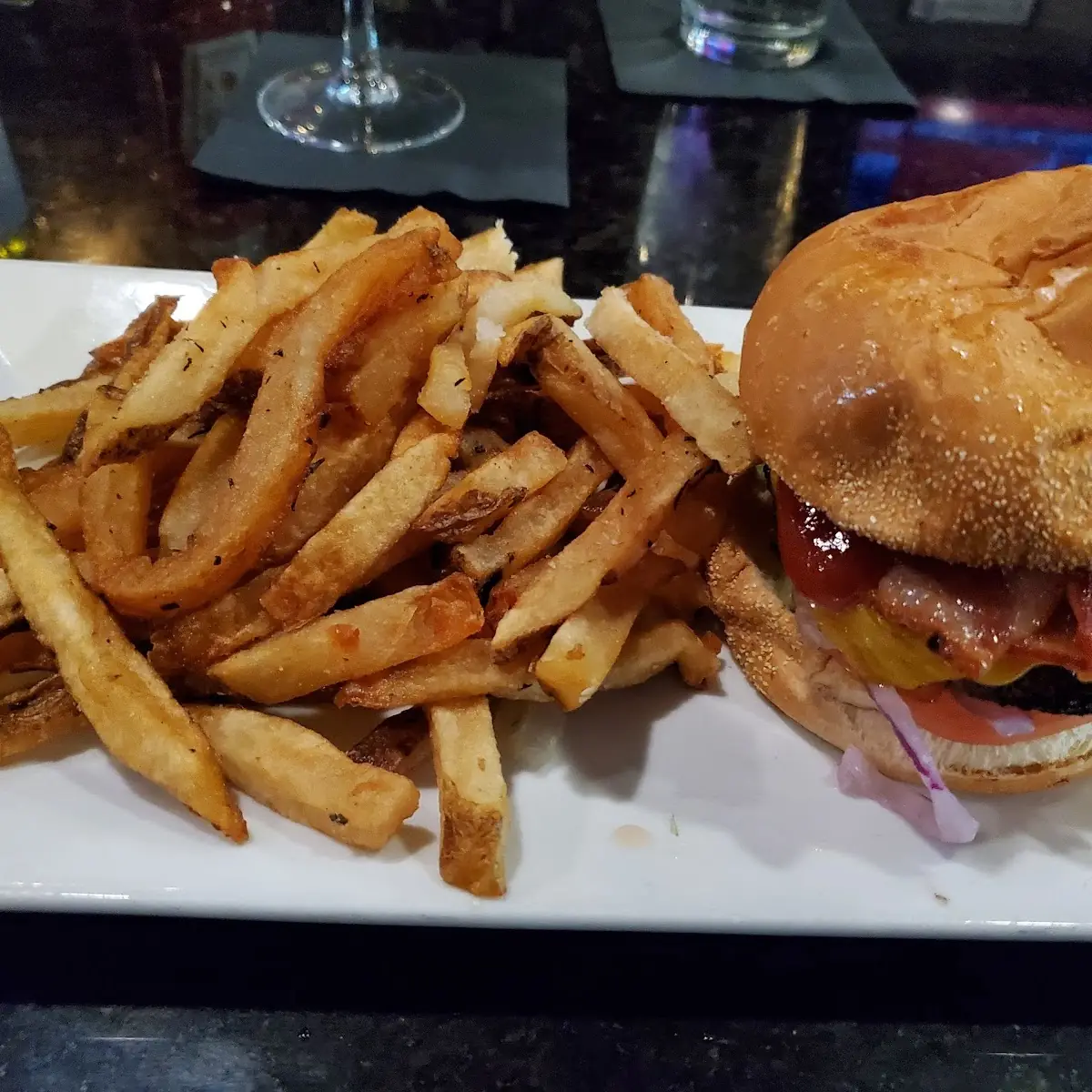 Bacon Cheddar Burger