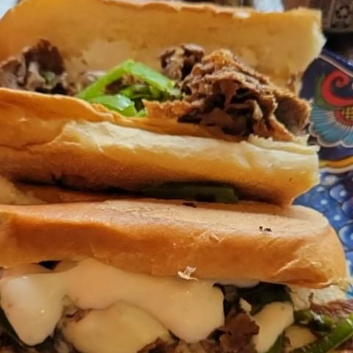 Philly Cheesesteak Grinder