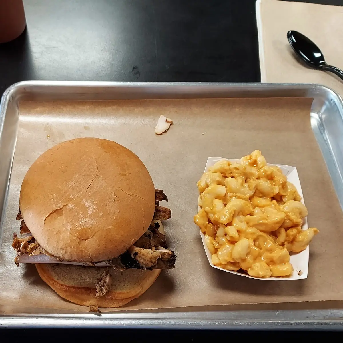 Smoked Turkey and Macaroni and Cheese
