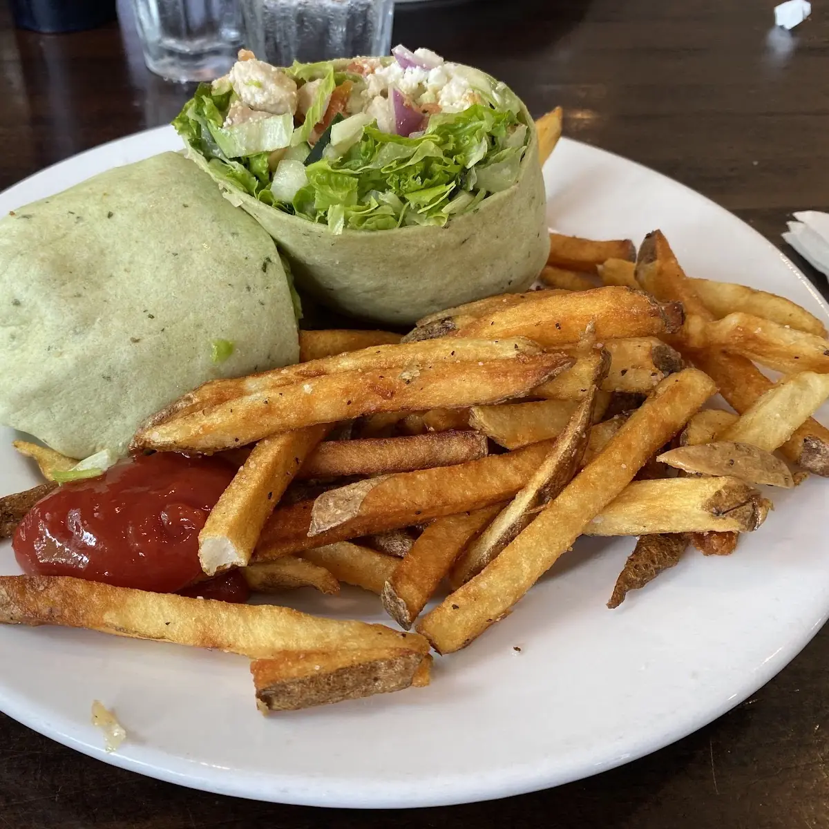 Greek Chicken Wrap