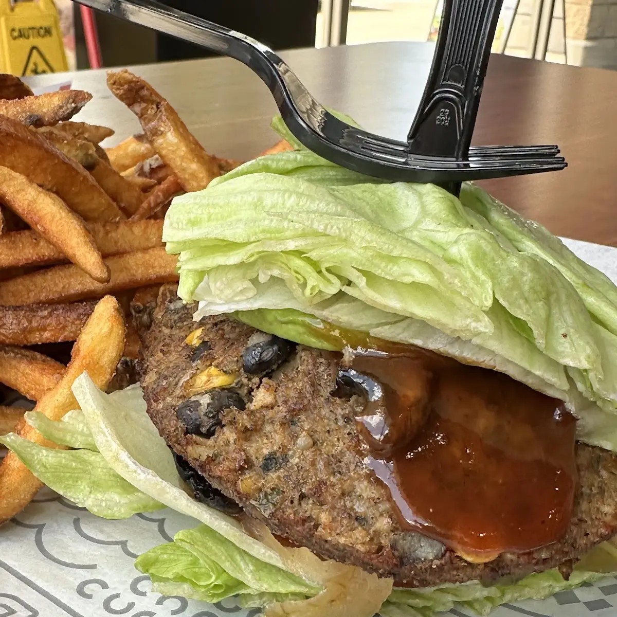 Vegan Lettuce Burger Patty