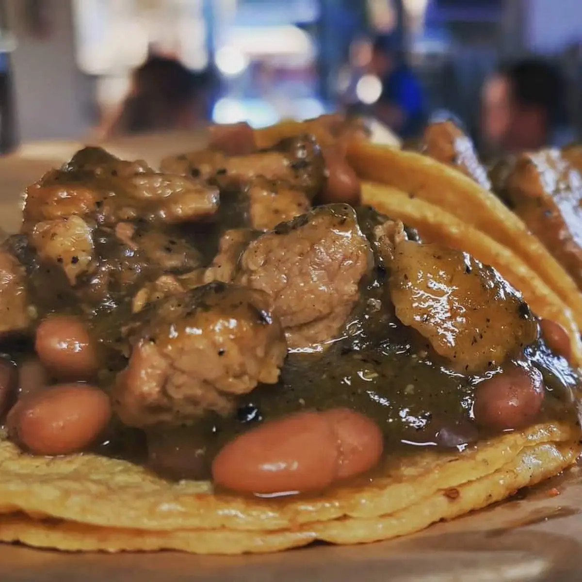 Chile Verde Taco