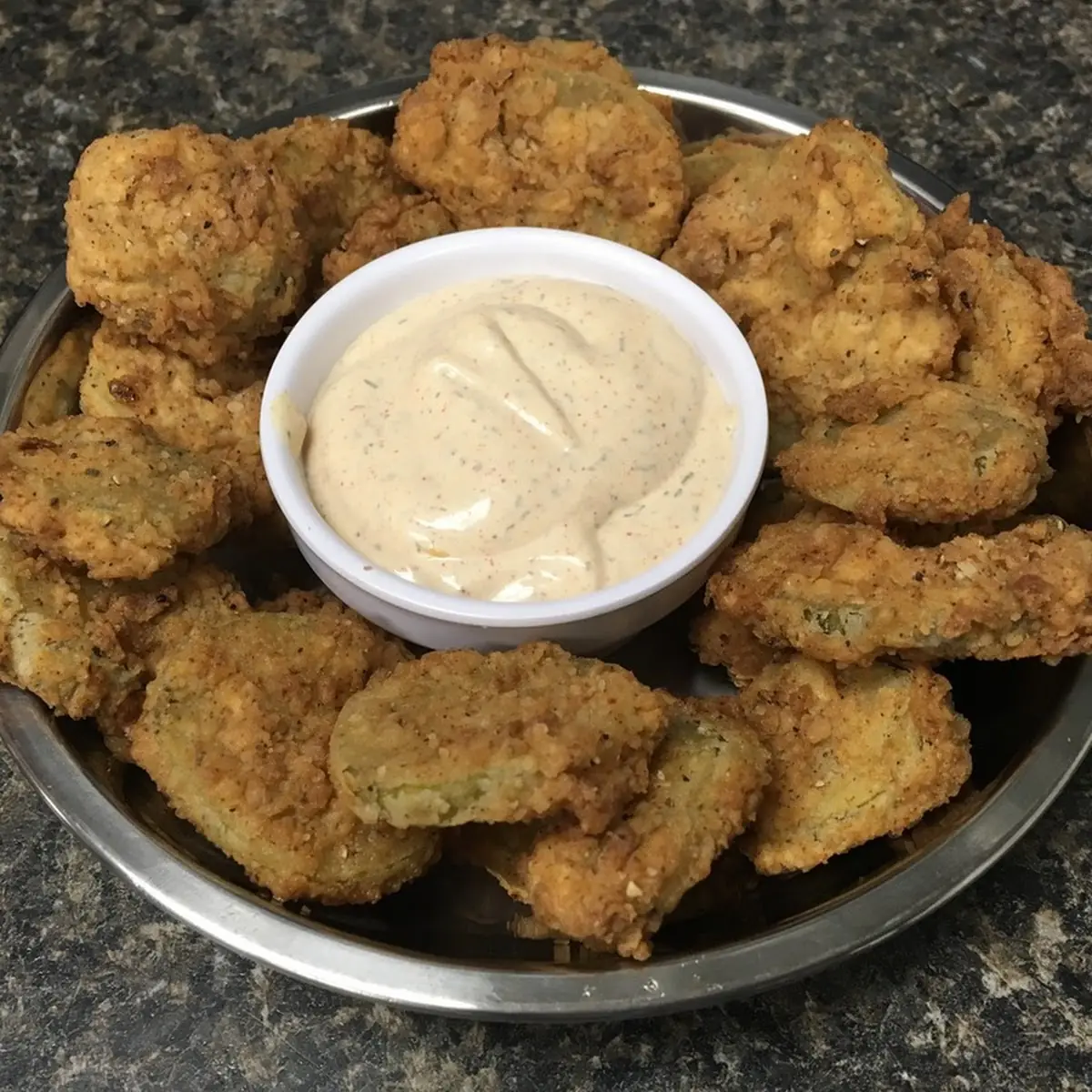 Fried Pickles or Fried Mushrooms