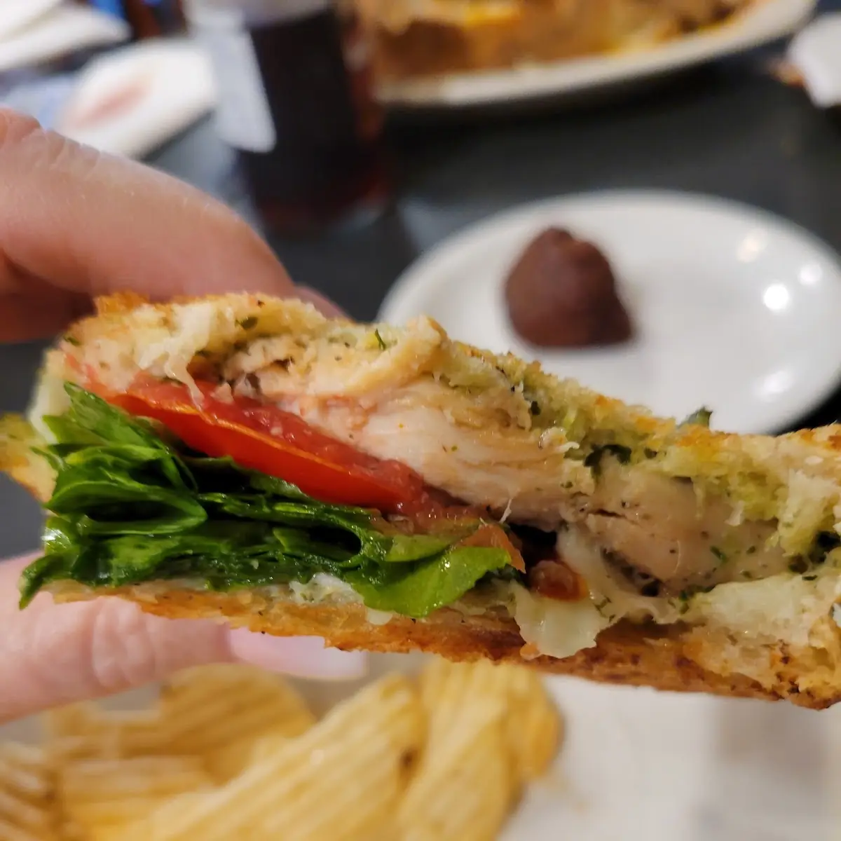 Chicken Pesto Panini