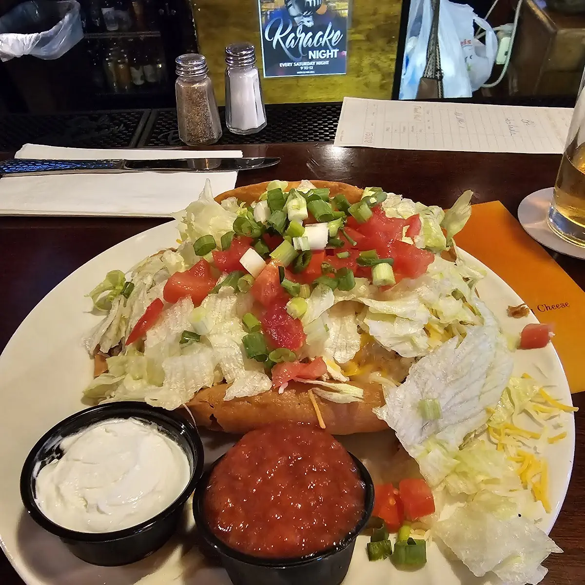 Chicken Tostada
