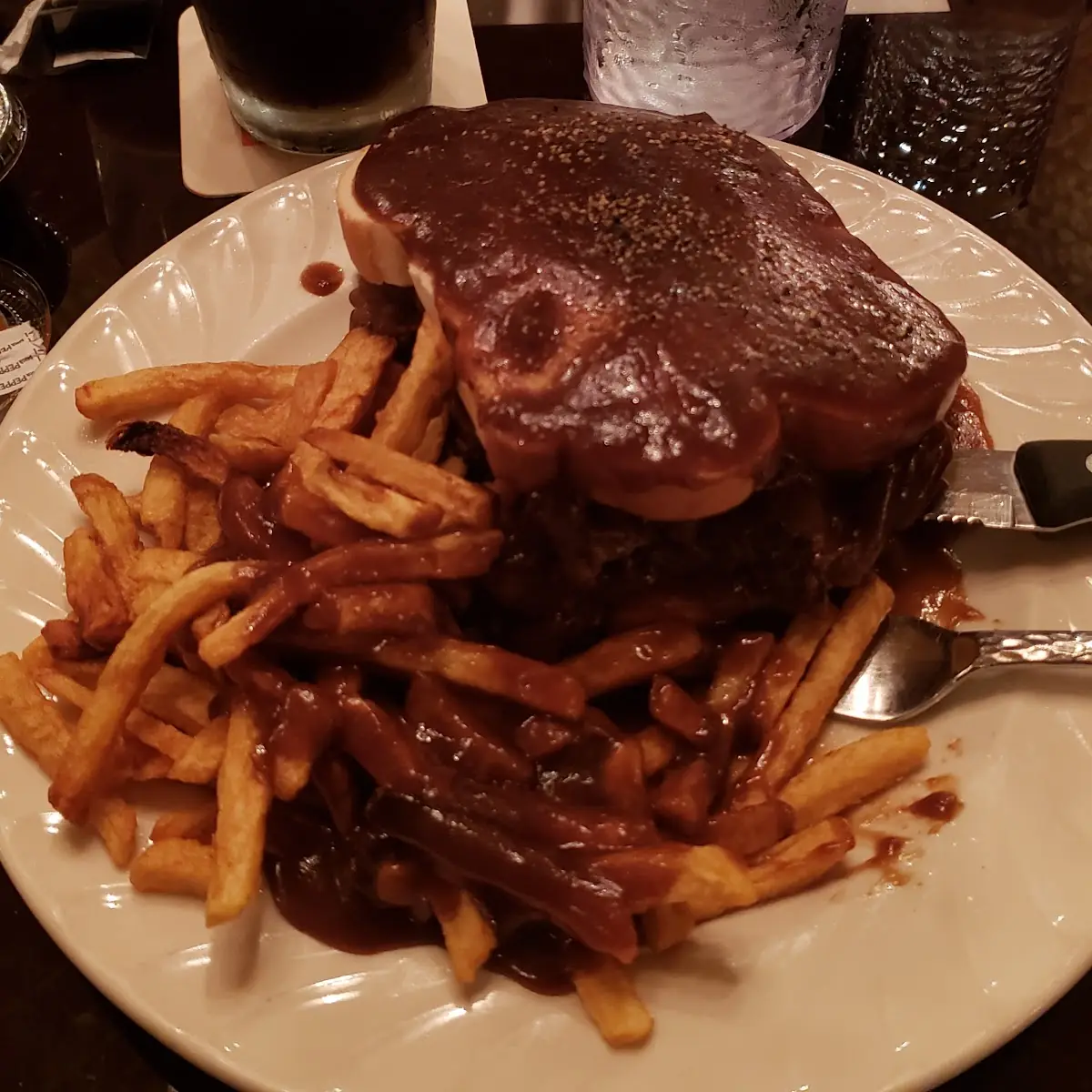 Hot Roast Beef Sandwich
