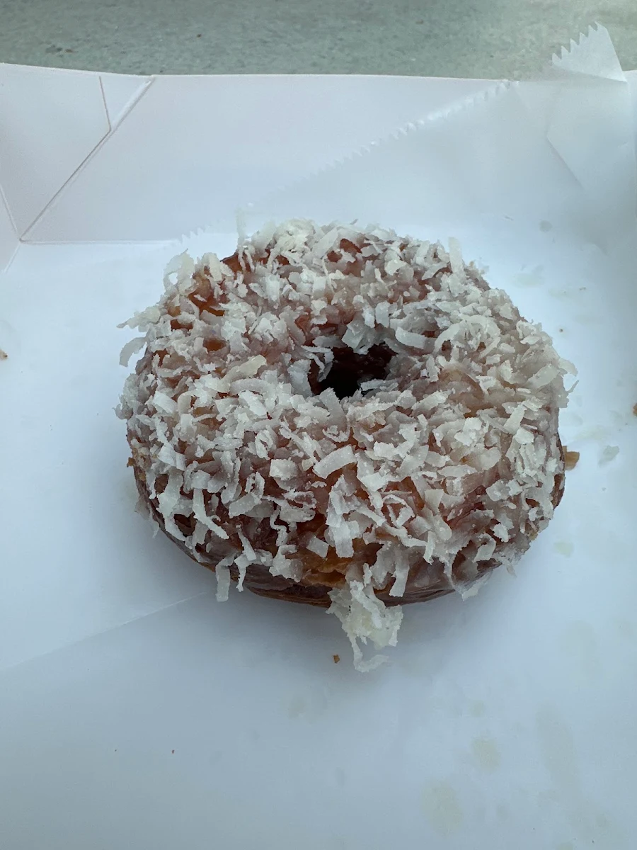 Coconut Croissant Donut