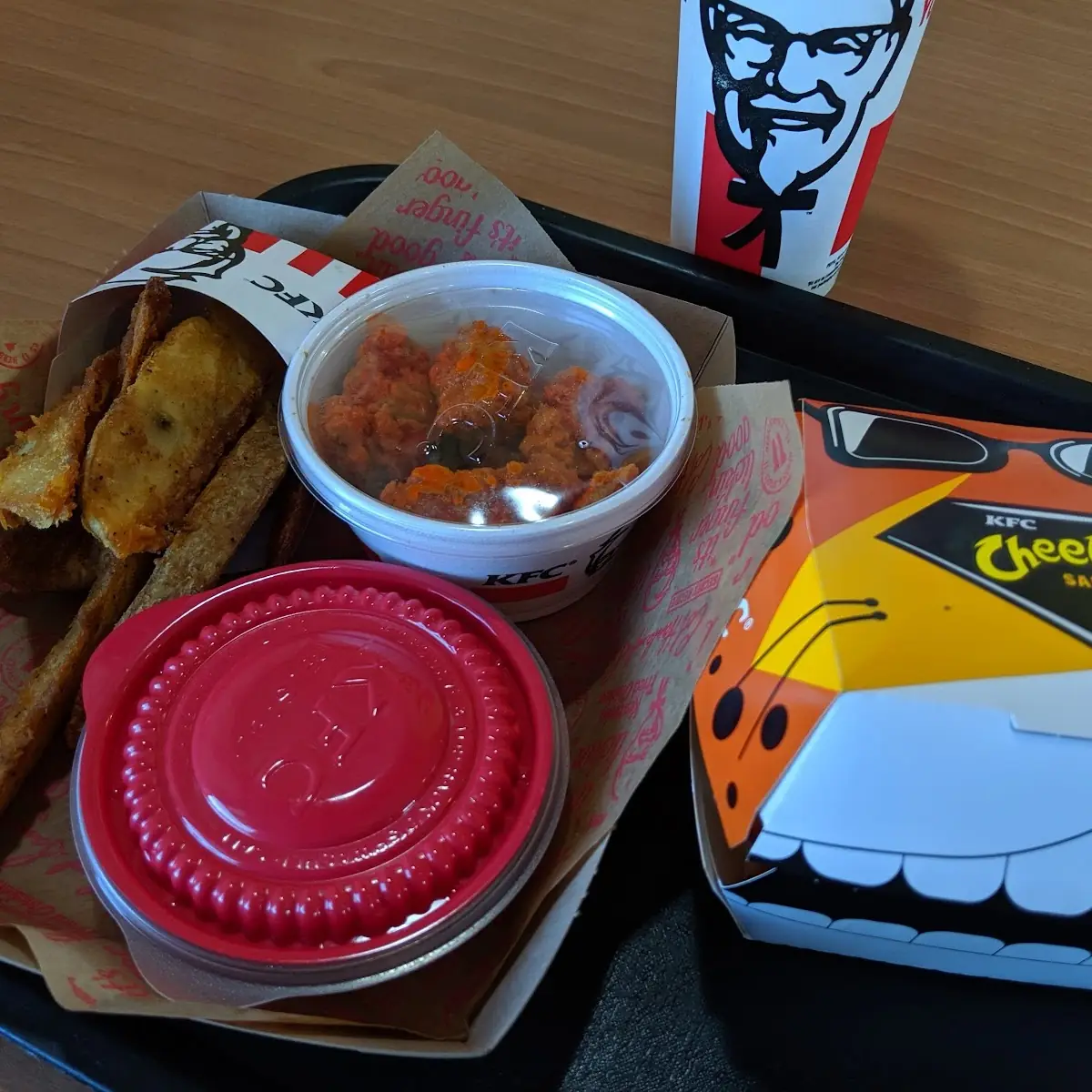 Chettos Chicken Sandwich Combo Meal