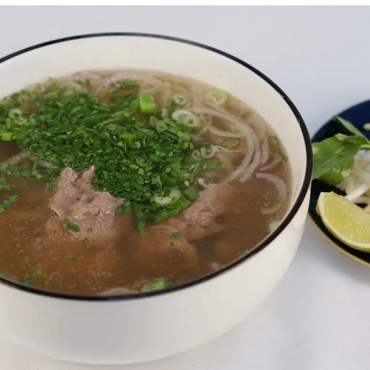 Beef Pho with Fresh Herbs