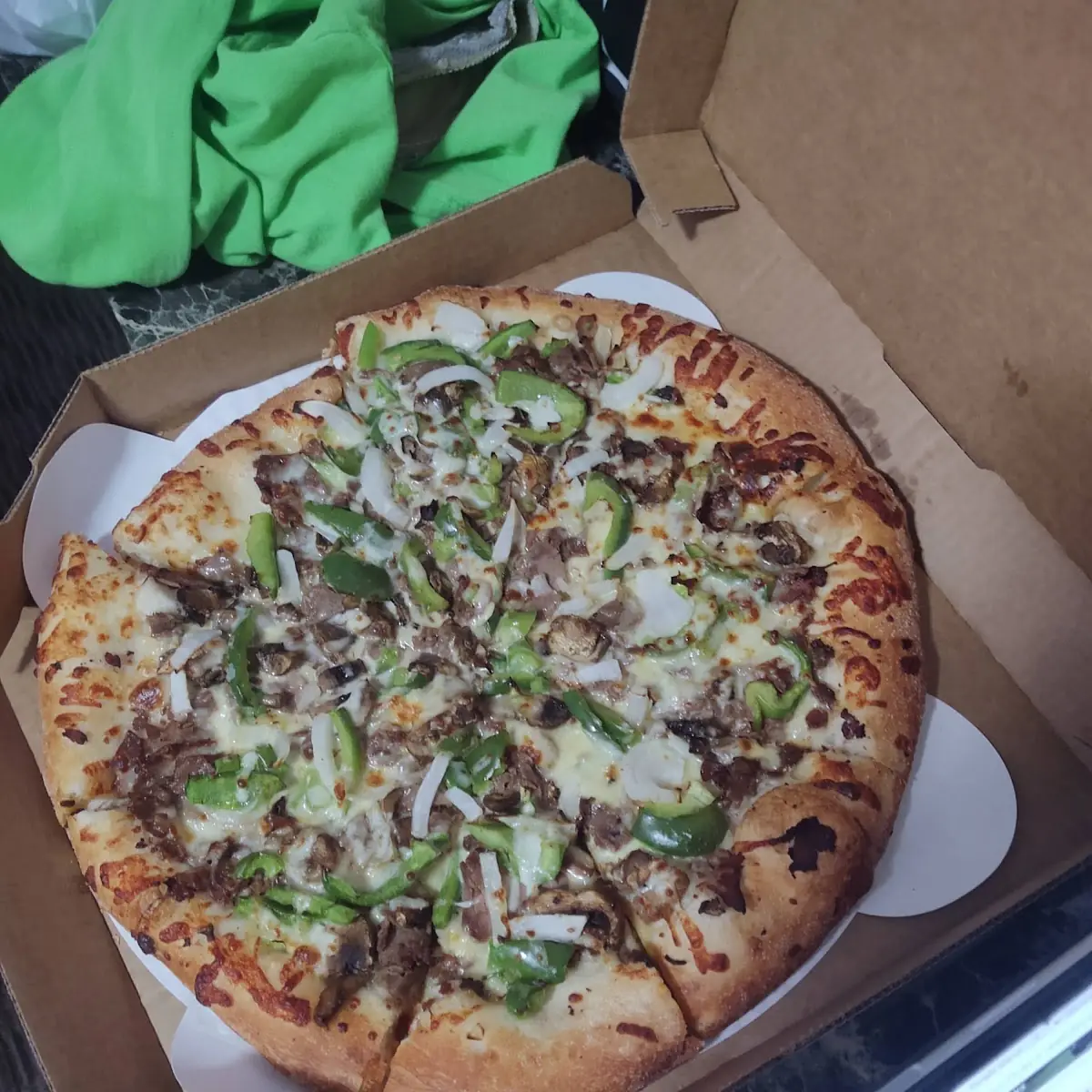 Philly Cheese Steak Pizza