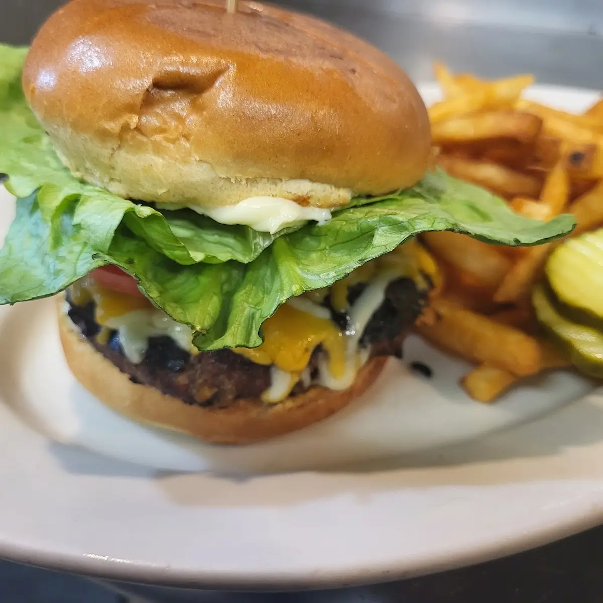 Cheddar Jack Cheese Burger