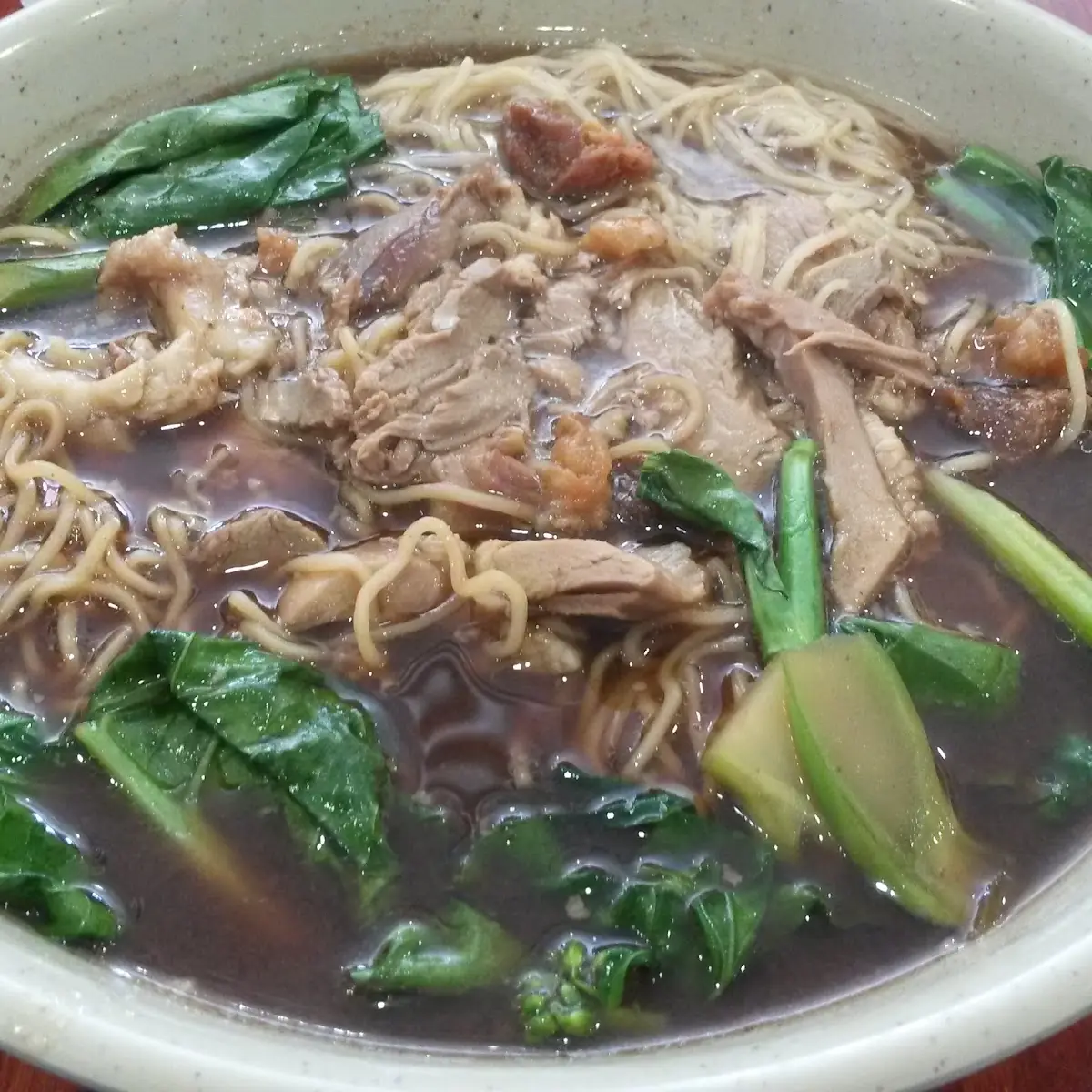 Roast Duck Noodle Soup