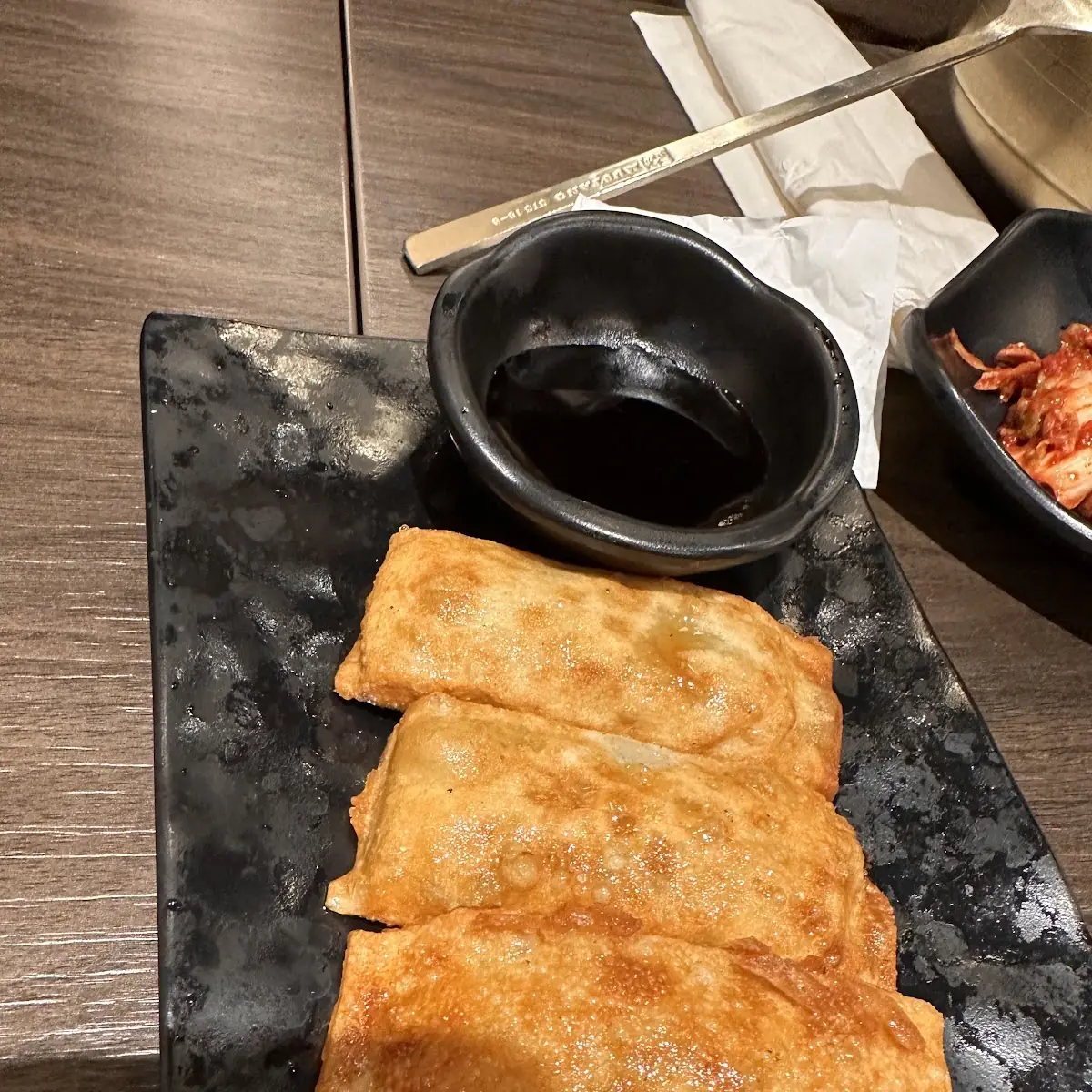 Korean Fried Flat Dumplings