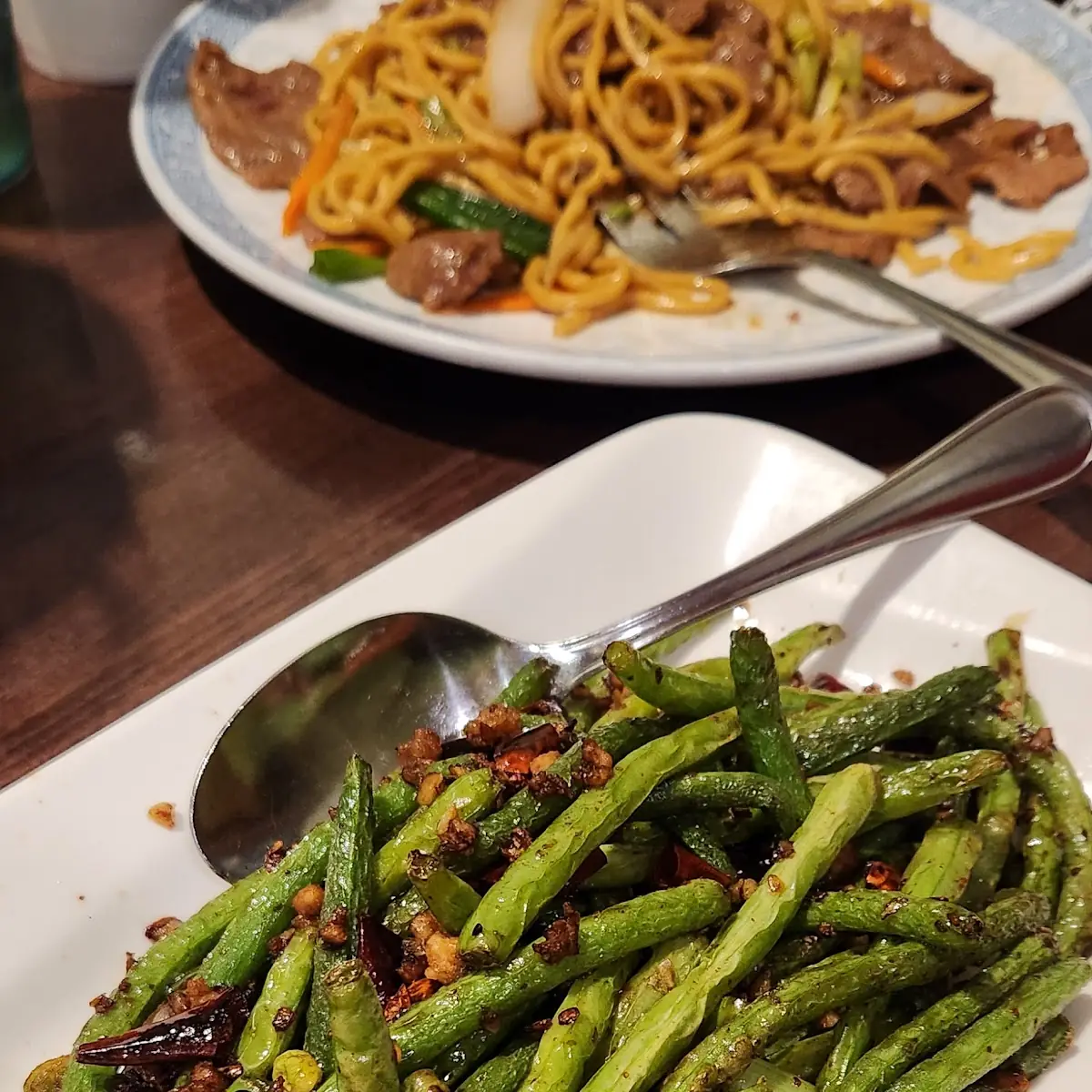 Dry-Fried Green Beans w Minced Meat