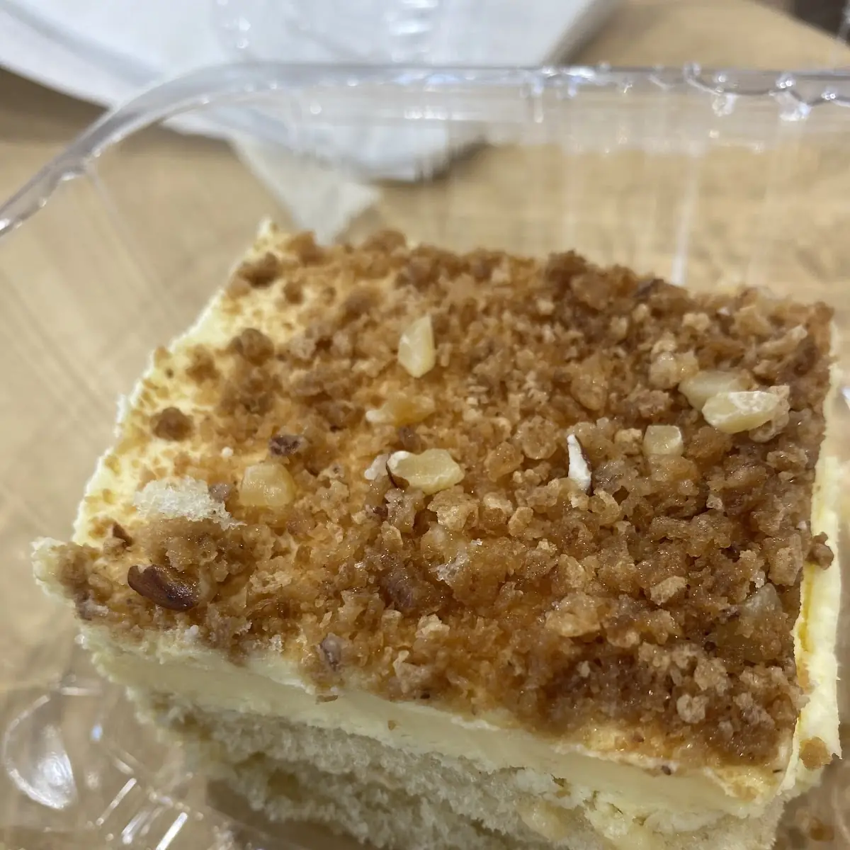 Almond Cake Slice