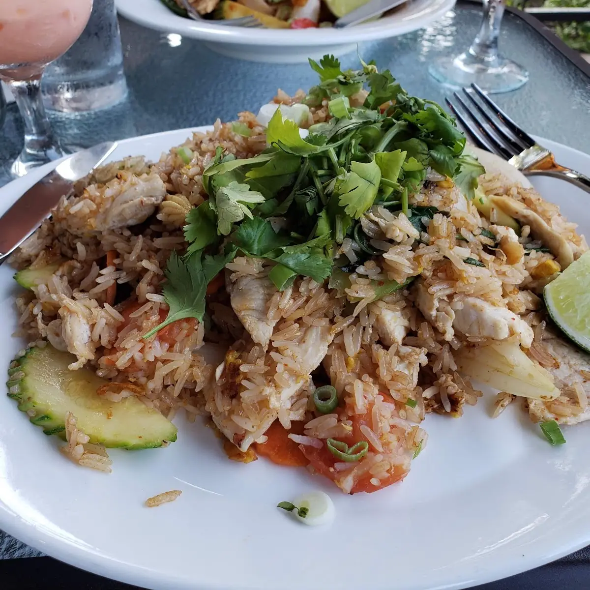 Basil Fried Rice Chicken