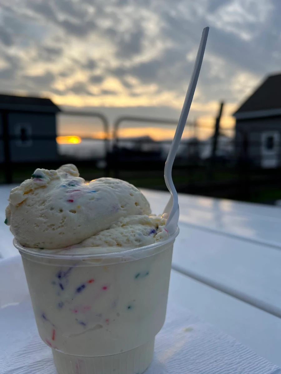 Cake Batter Ice Cream
