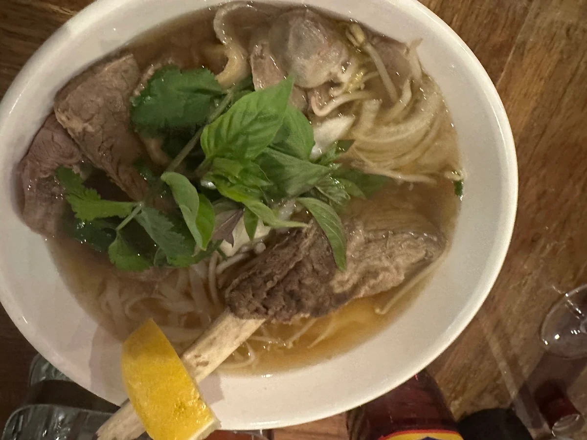 Beef Ribs Noodle Soup, Grovedale Thai