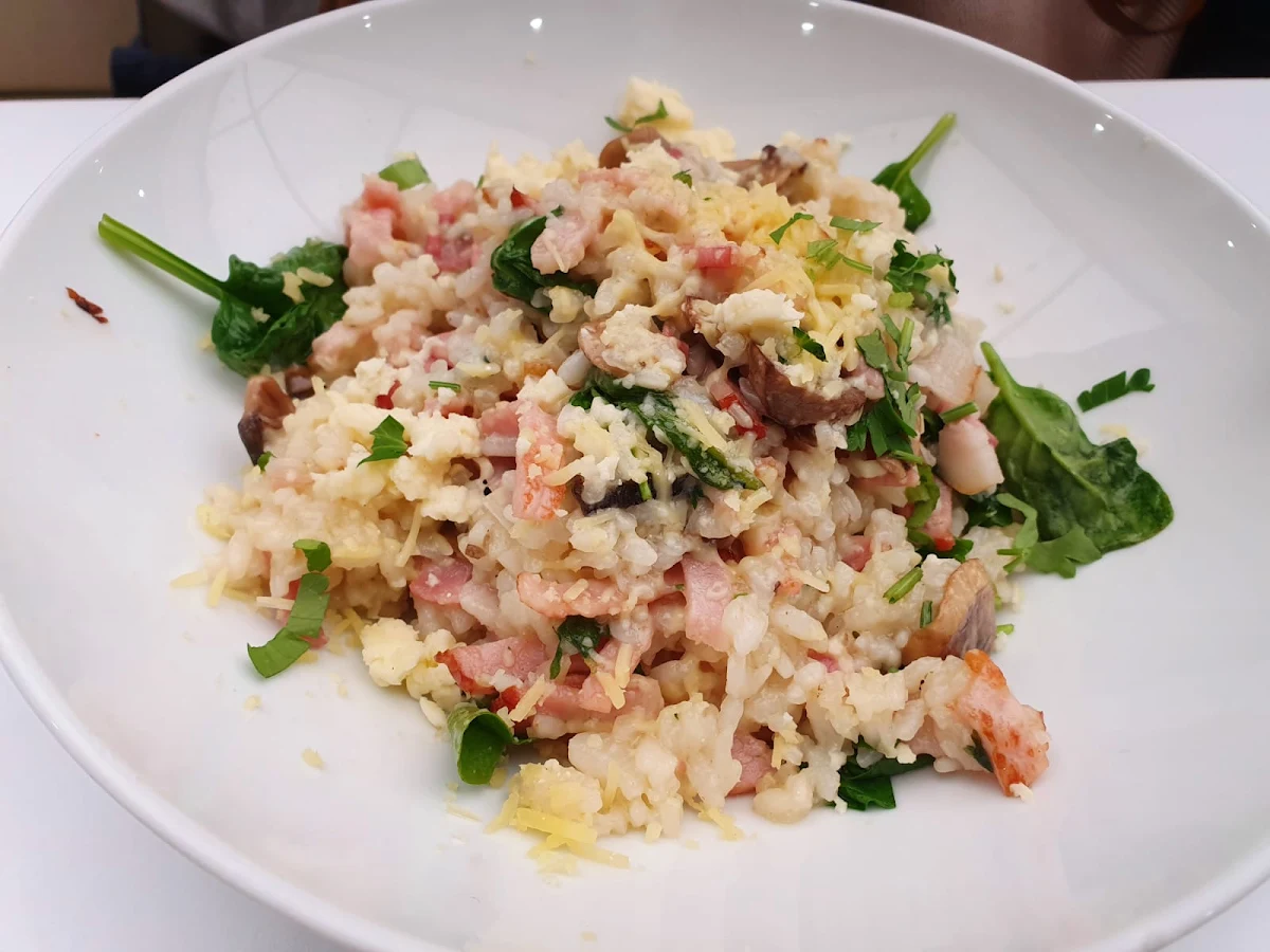 Seafood Risotto, Table 2164