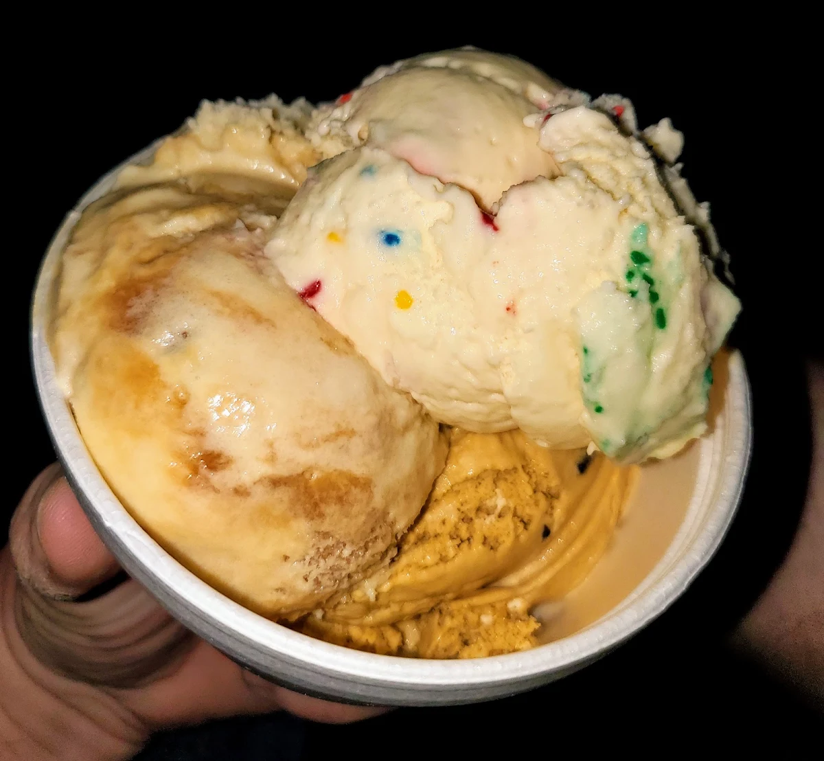 Cake Batter Salted Caramel S'Mores