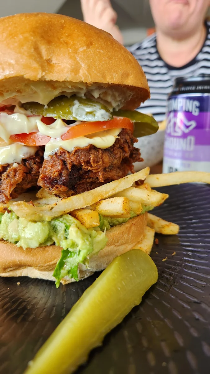 Fried Chicken Burger