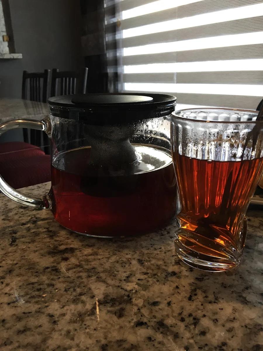 Black Tea with Mint