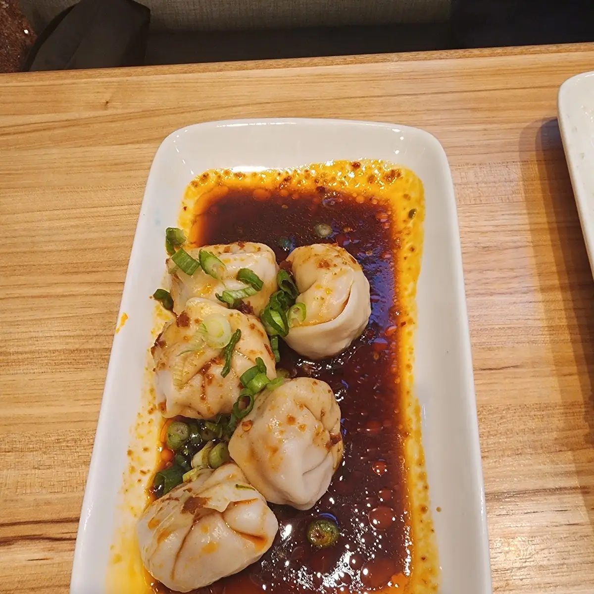 Dumplings in Chilli Oil