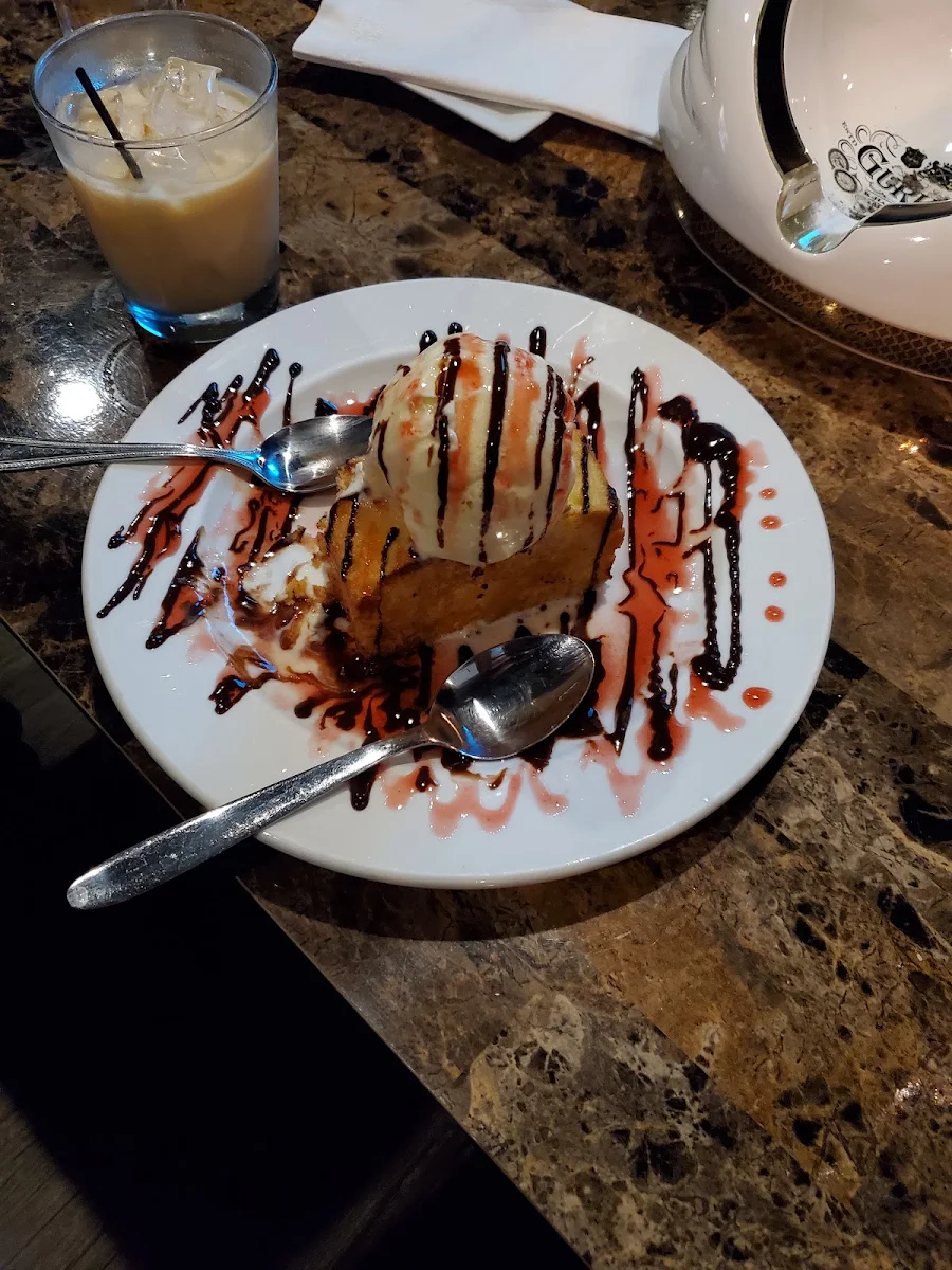 Flaming Pound Cake