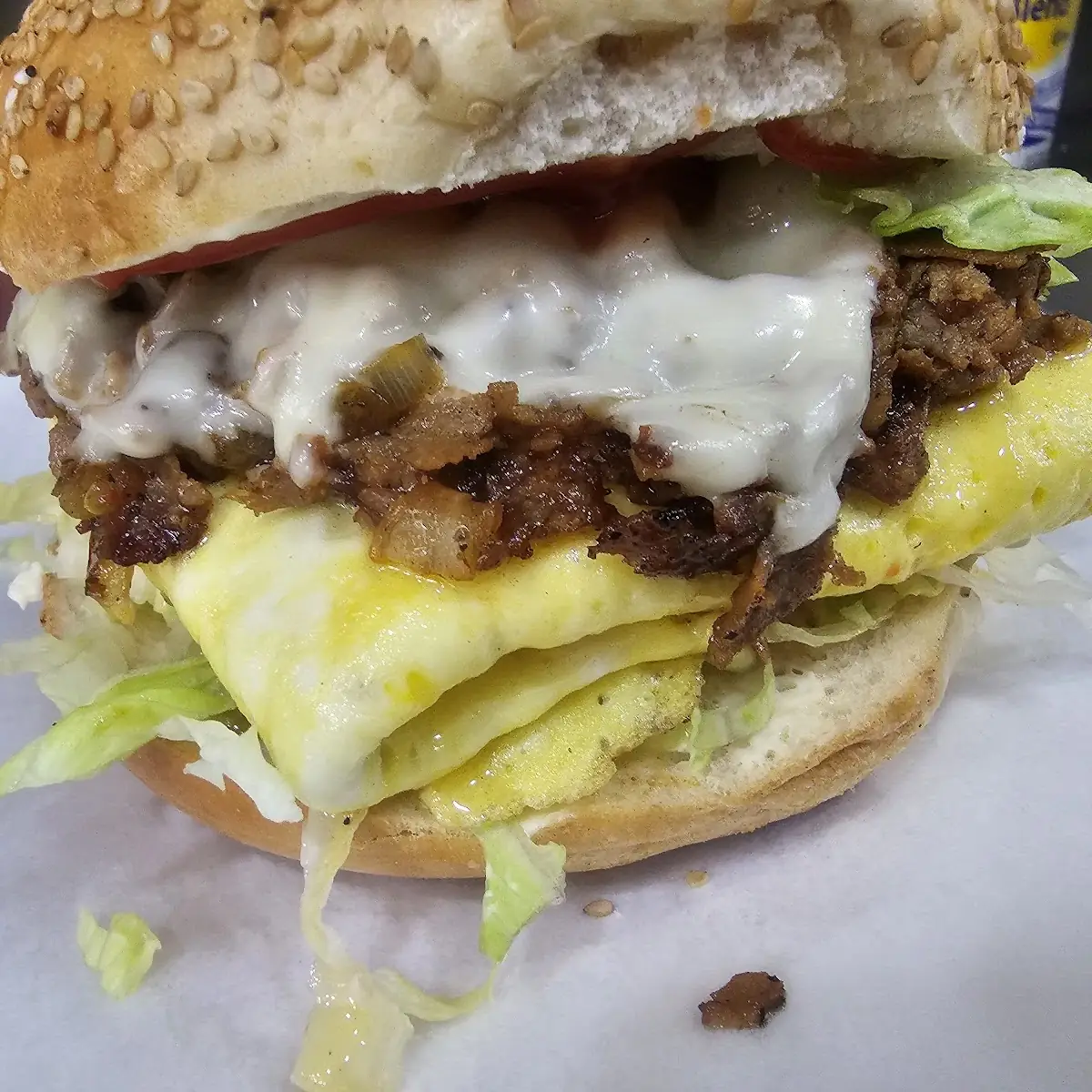 Steak Egg and Cheese