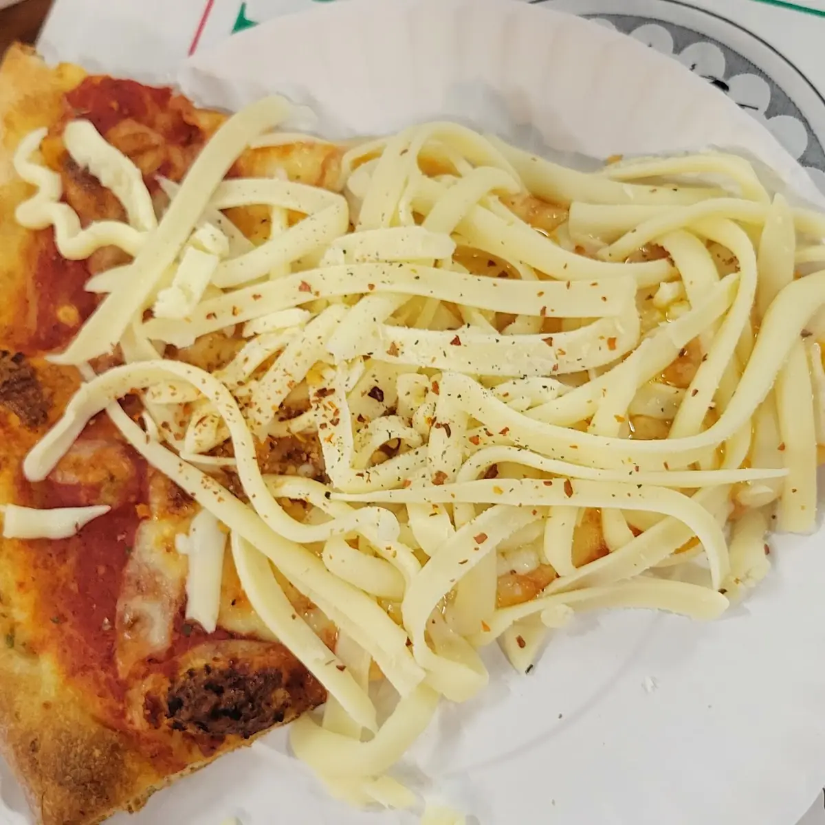 Cold Cheese Pizza