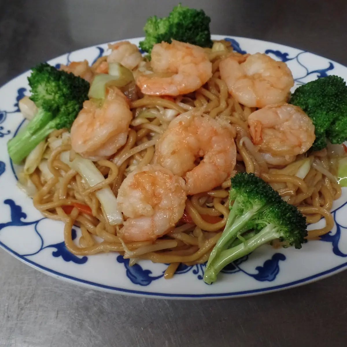 Shrimp or Combination Chow Mein