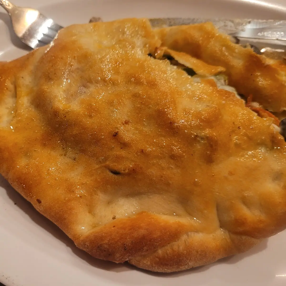 White Calzone