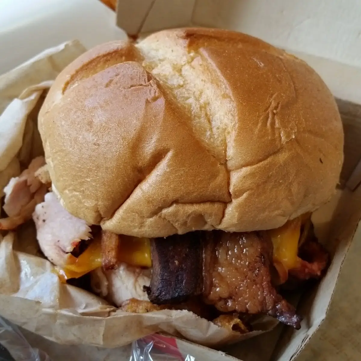 BBQ Bourbon Brisket Sandwich