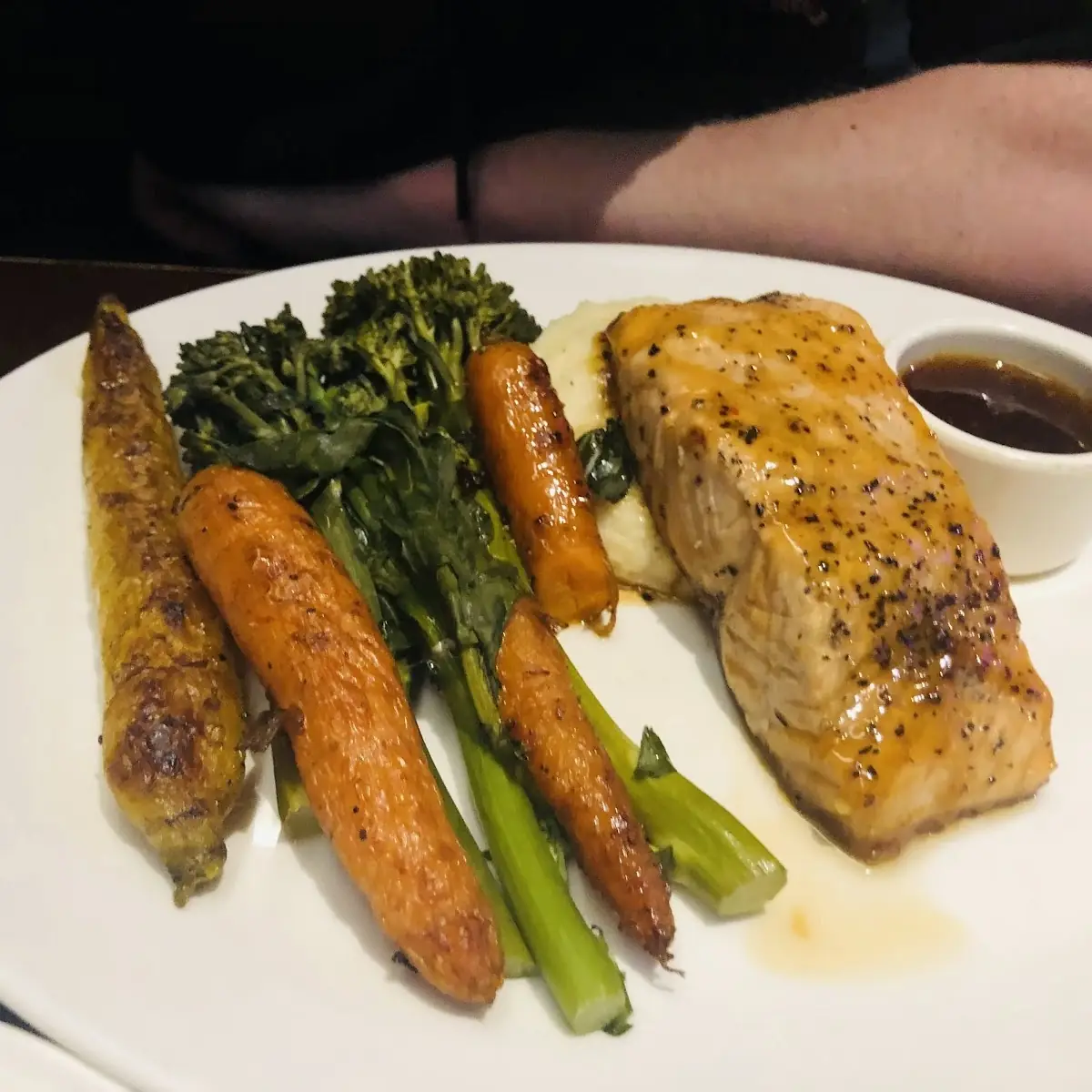 Whiskey Glazed Salmon