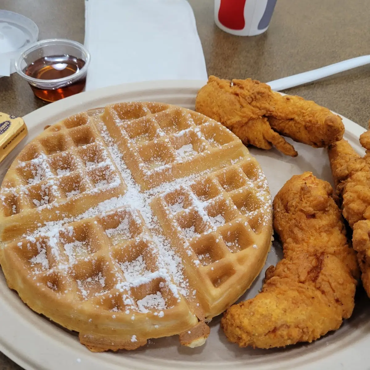 Chicken and Waffles