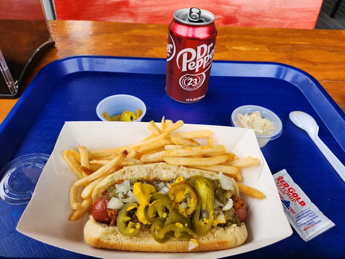Chili Dog All the Way Combo