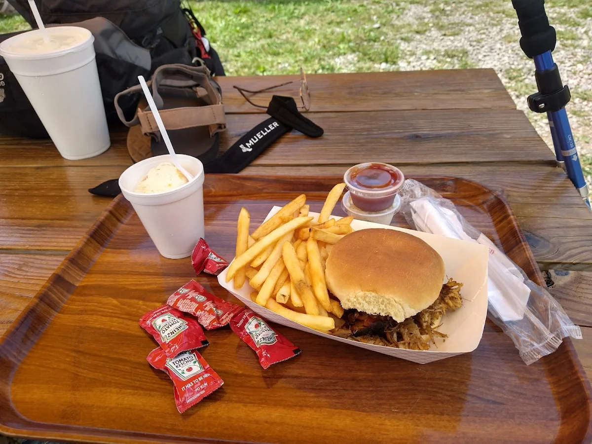 Pulled Pork and Fried with a Must Have Shake