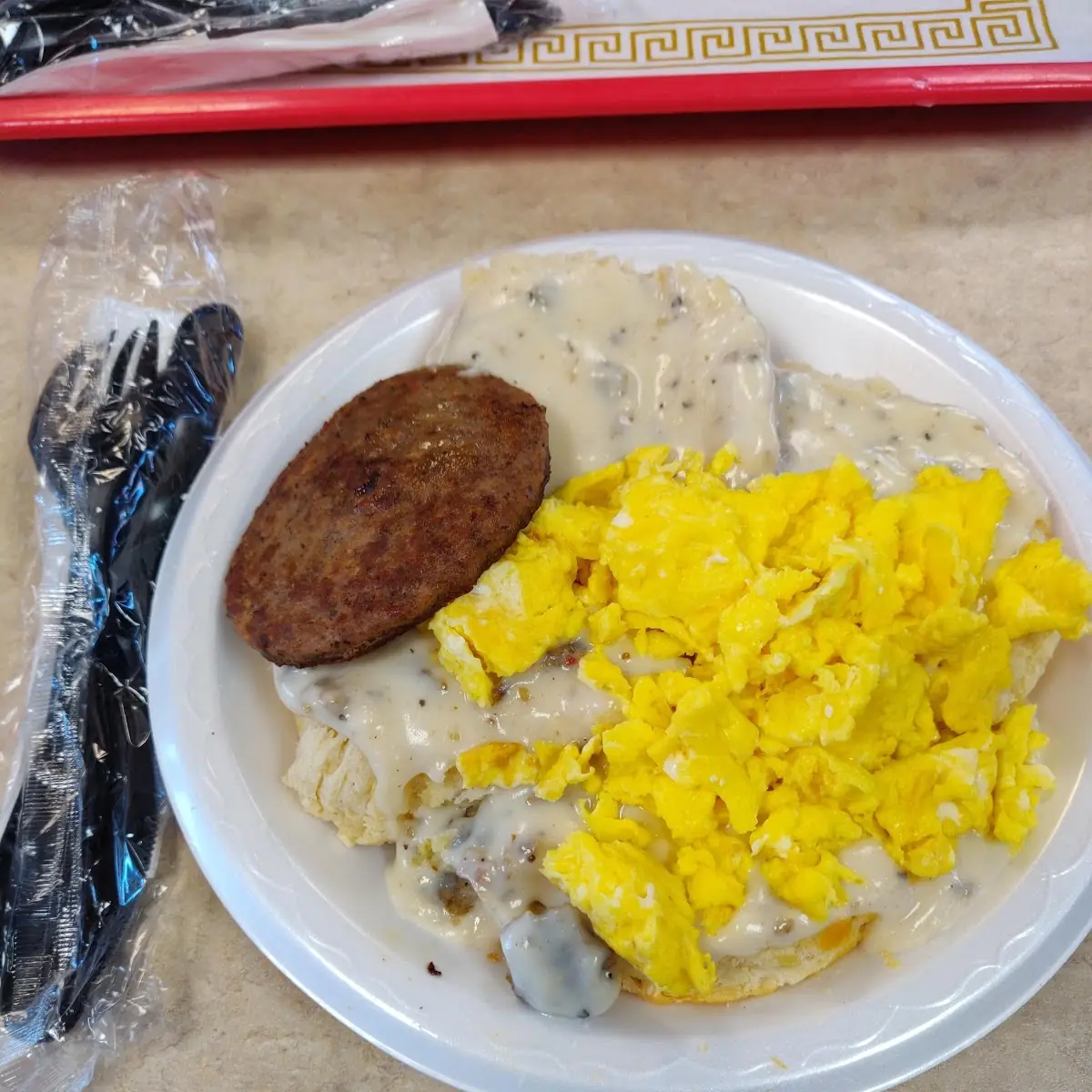 Sausage & Gravy Biscuits