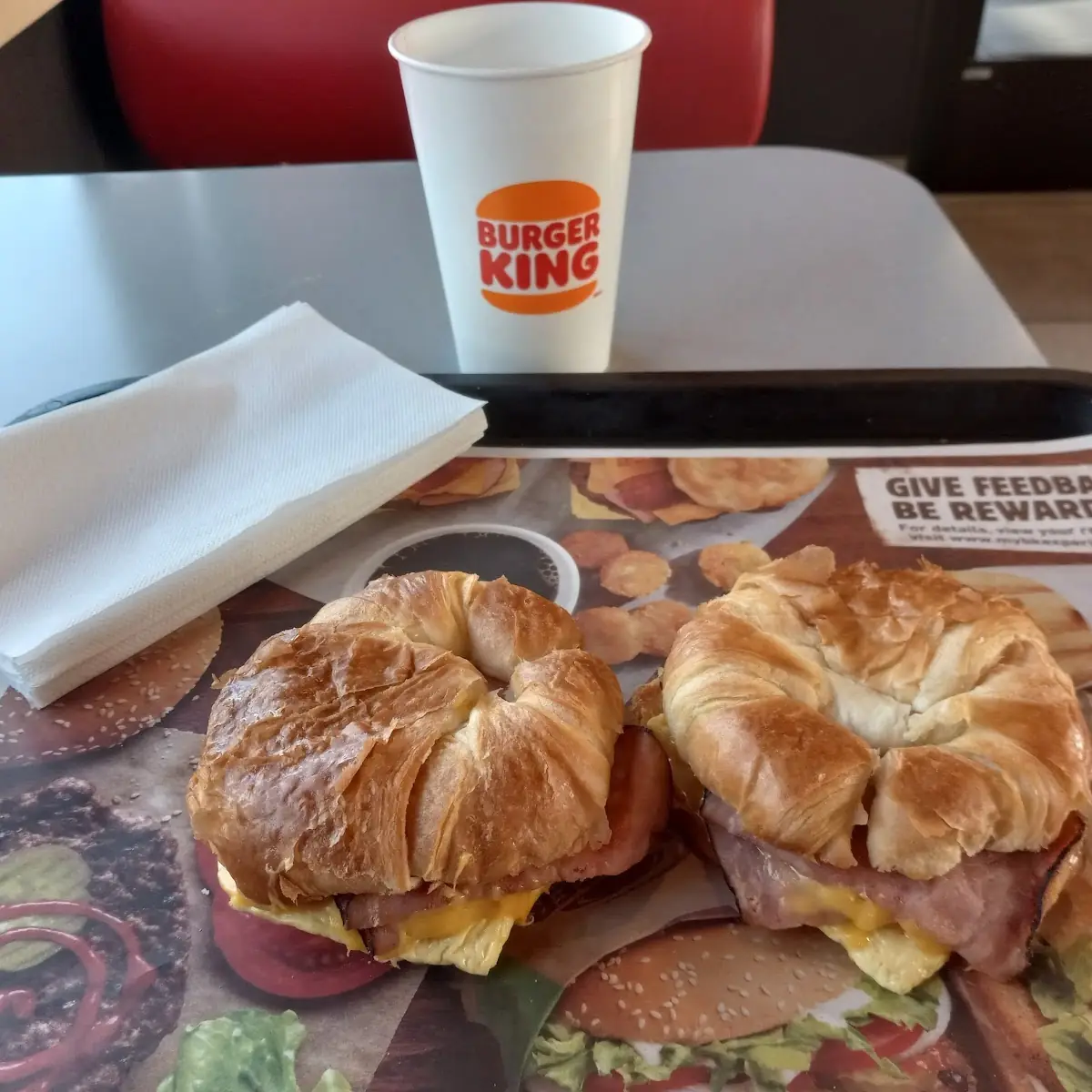 Ham Egg & Cheese Croissan'Wich
