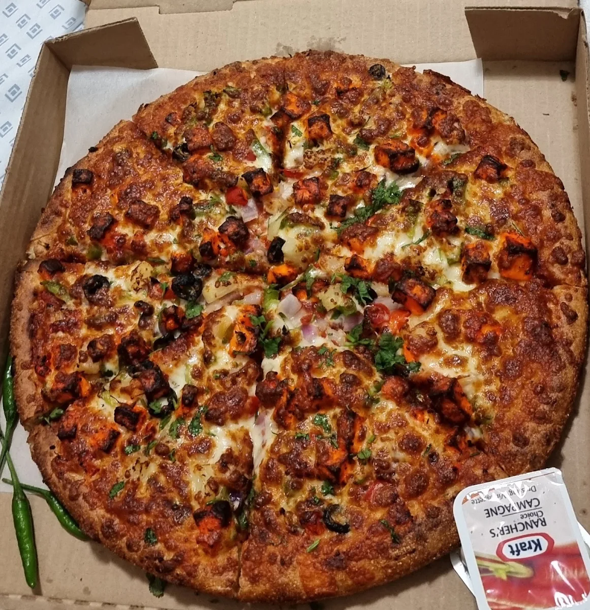 Tandoori Chicken Pizza, Gateway Pizza & Pasta