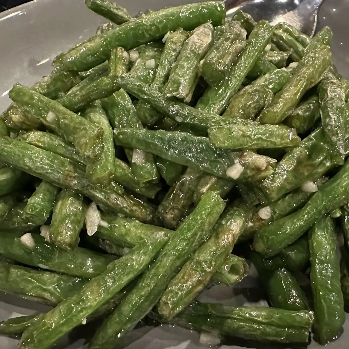 Garlicky Green Beans