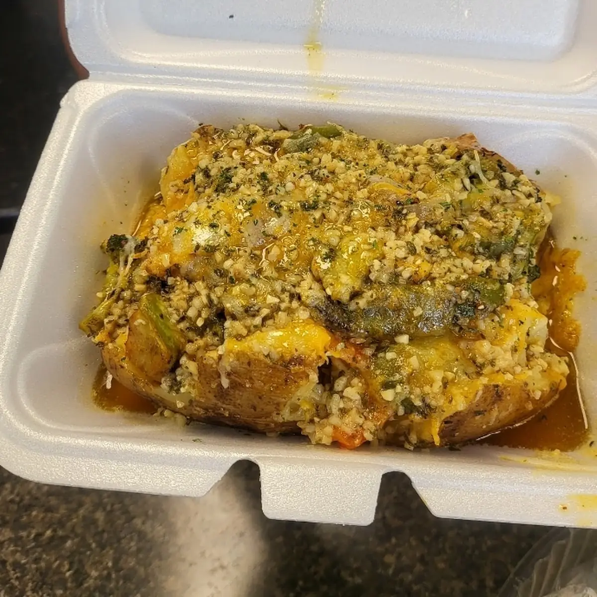 Veggie Baked Potato