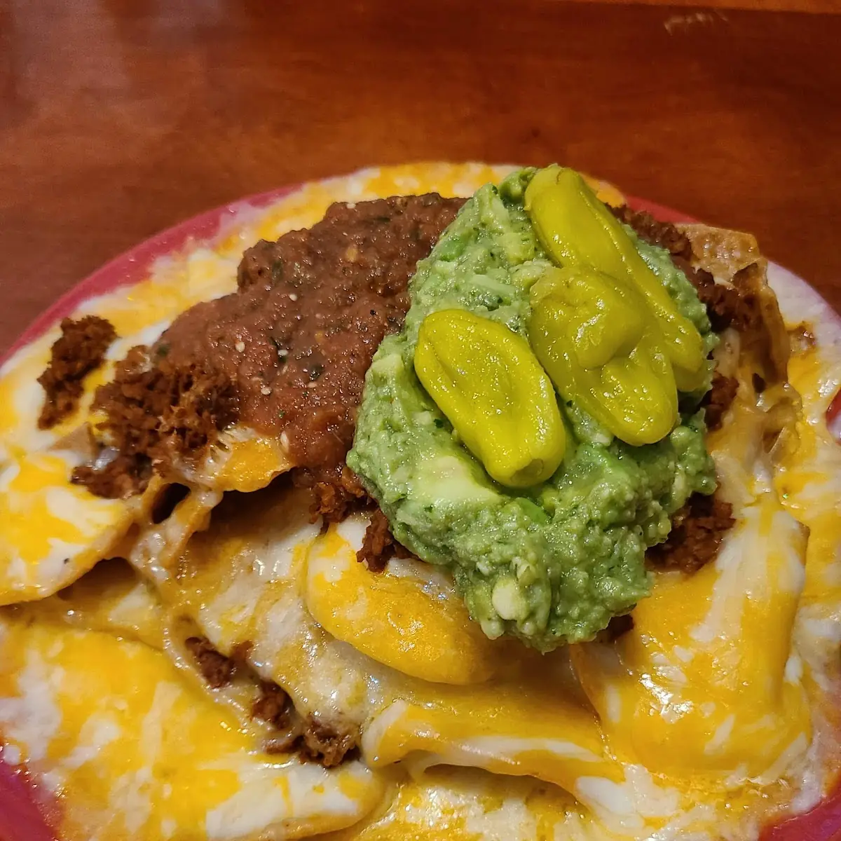 Salsa Verde Nachos