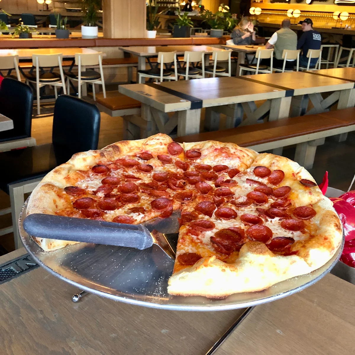 Pepperoni Pizza Happy Hour