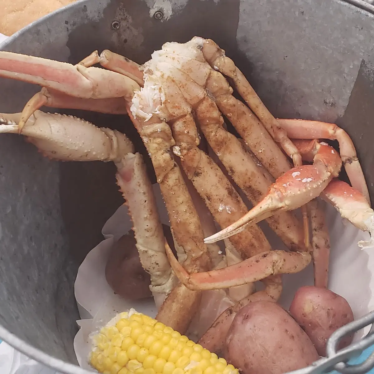 Steamed Crab Legs