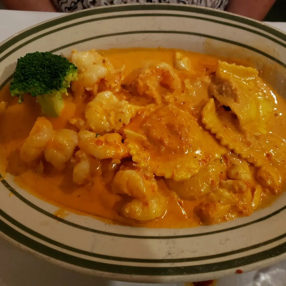 Vodka Sauce with Scallops and Shrimp