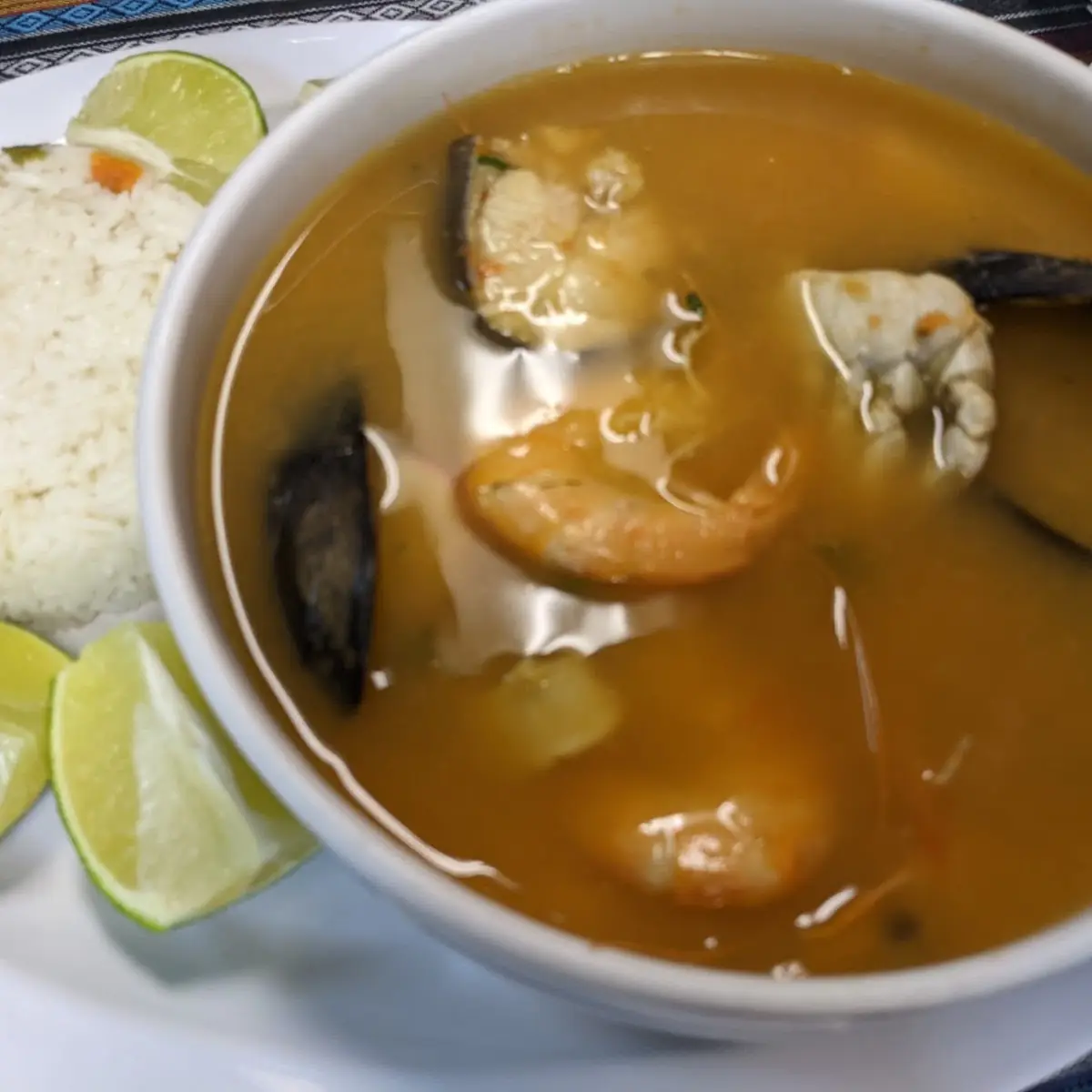 Sopa De Mariscos Seafood Soup