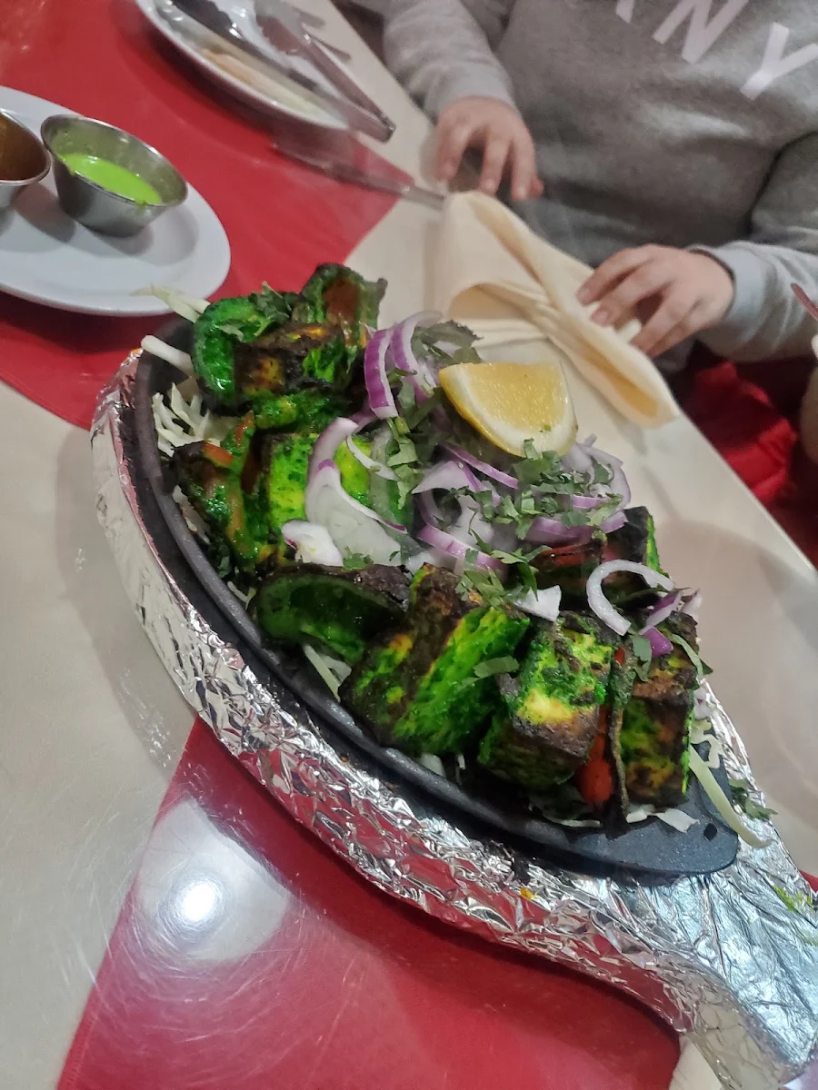 Pudina Paneer Tikka